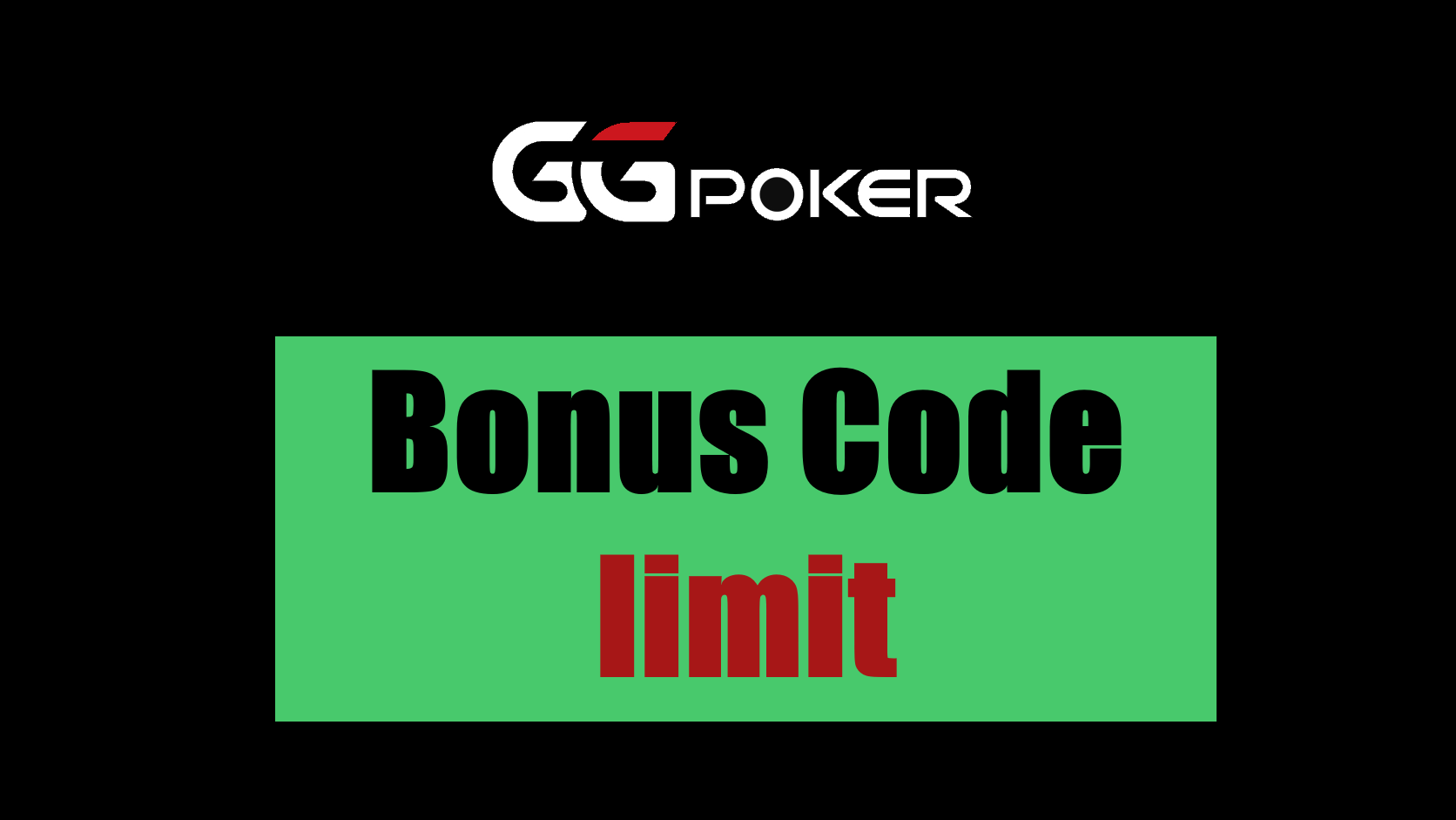 GGPoker Sign Up Bonus Referral Promo Code Coupon
